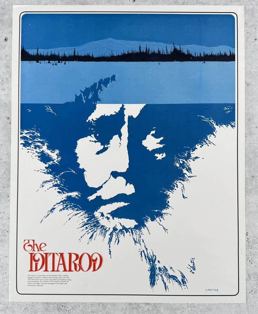 The 1st Iditarod Poster Jon Van Zyle (1 of 4)