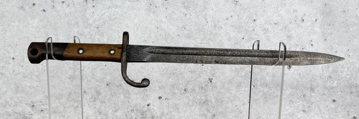 WWI WW1 M1908 Brazilian Mauser Bayonet