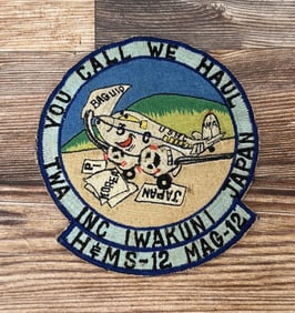 USMC Marine Corps Iwakuni Japan MAG-12 Patch