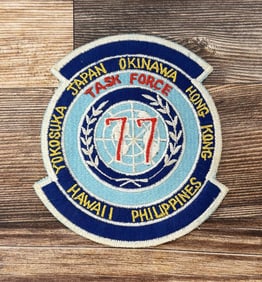 Vietnam War Task Force 77 Patch