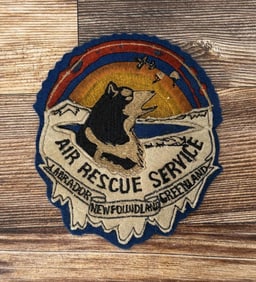Labrador Newfoundland Air Rescue Service Patch
