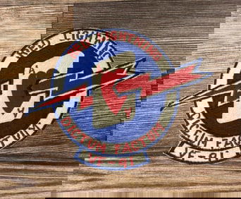US Navy Red Lightning Dictum Factum VF-91 Patch