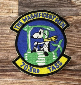 Vietnam War 703rd TASS Snoopy Patch