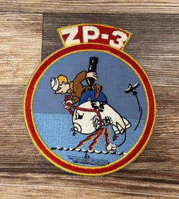 US Navy ZP-3 Airship Patrol Squadron Patch