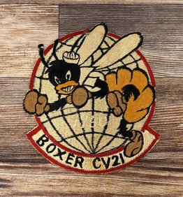 US Navy Korean War Boxer CV-21 Patch