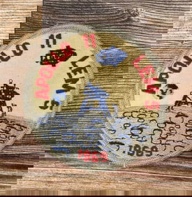 Original Vintage Apollo 11 LEM 5 NASA Patch 1969