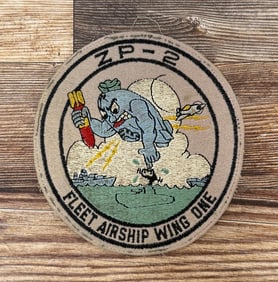US Navy Fleet Airship Wing One ZP-2 Patch