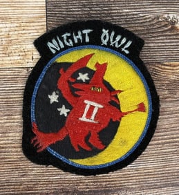 497th Tactical Fighter Squadron Night Owl Patch