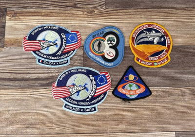Collection Of NASA Mission Patches