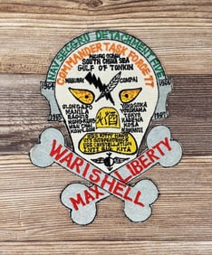 Vietnam War US Navy NAVSECGRU Detachment 5 Patch