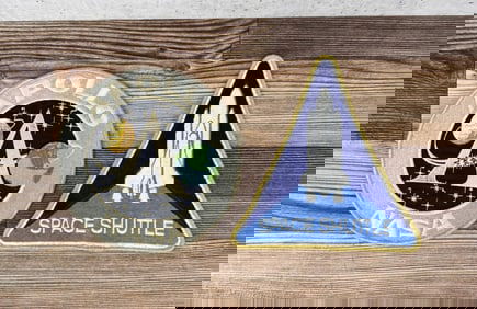 Pair Of NASA Mission Patches