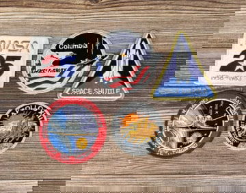 Collection Of NASA Mission Patches