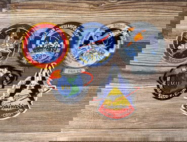 Collection Of NASA Mission Patches