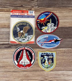 Collection Of NASA Mission Patches