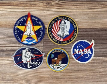Collection Of NASA Mission Patches
