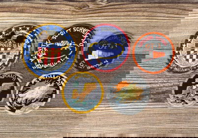 Collection Of NASA Mission Patches