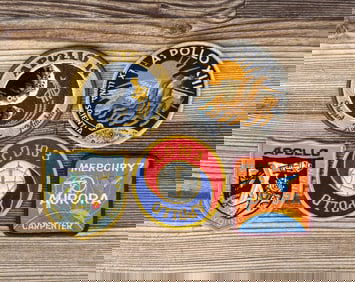 Collection Of NASA Mission Patches