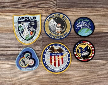 Collection Of NASA Mission Patches