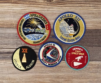 Collection Of NASA Mission Patches
