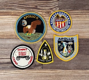 Collection Of NASA Mission Patches