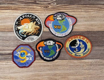 Collection Of NASA Mission Patches