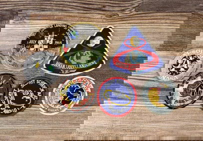 Collection Of NASA Mission Patches