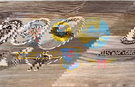 Collection Of US Air Force Patches