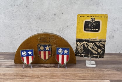 WW2 CBI Flying Tigers Soldier Identified Items