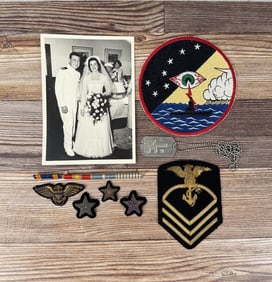 Vietnam War US Navy Chief Petty Officer Grouping