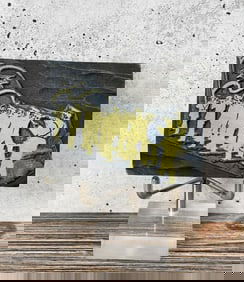 WW2 IJA Japanese Army Propaganda Printing Plate