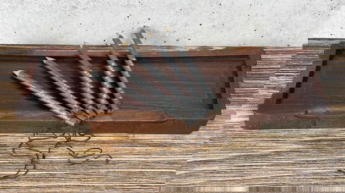 WW2 Chinese Red Army Pencils and Tray