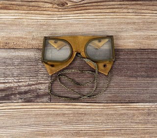 WW2 Japanese Imperial Army Type 5 Dust Goggles