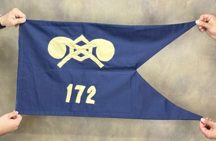 WW2 172nd Engineer Combat Battalion Guidon