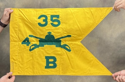 Vietnam War 35th Armor Regiment Guidon