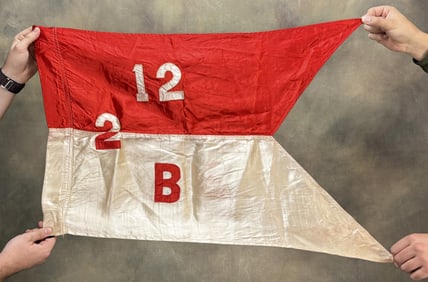 WW2 Silk 12th Cavalry Guidon