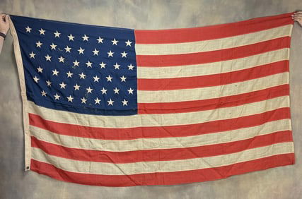 1896 Utah 45 Star US American Flag