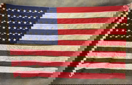 WW2 48 Star US American Flag