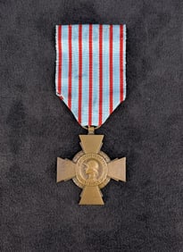 WWI WW1 French Croix du Combattant Medal
