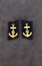 WW2 Imperial Japanese Navy Uniform Collar Tabs