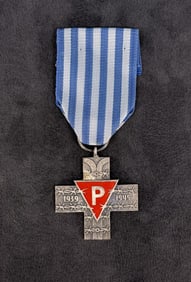 WW2 Polish Auschwitz Concentration Camp Cross