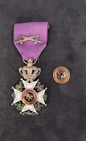 Belgium Order Of Leopold Medal