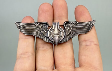 WW2 Sterling USAAF Army Air Force Bombardier Wings