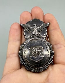 Department Of The Air Force Security Police Badge