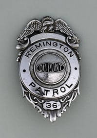 Remington Dupont Factory Security Badge