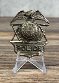 State of New Hampshire Police Hat Badge