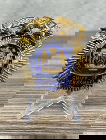 New York City Police Chief of Personnel Badge