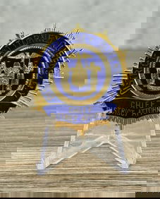 Queens New York Chief District Attorney Badge