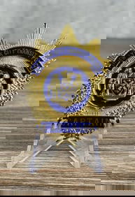 New York City Transit Police Captain Badge