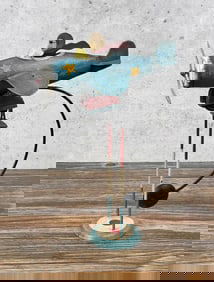 Flying Ace Sky Hook Tin Balance Toy