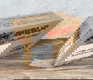 500 Rounds of Wolf .223 Rifle Ammo